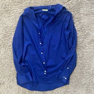 Chaps blue dress shirt